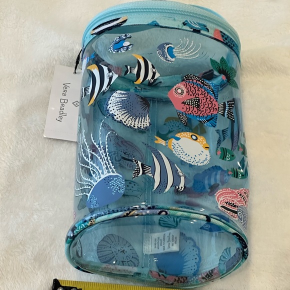 Vera Bradley Handbags - Vera Bradley Blue Cosmetic Bag